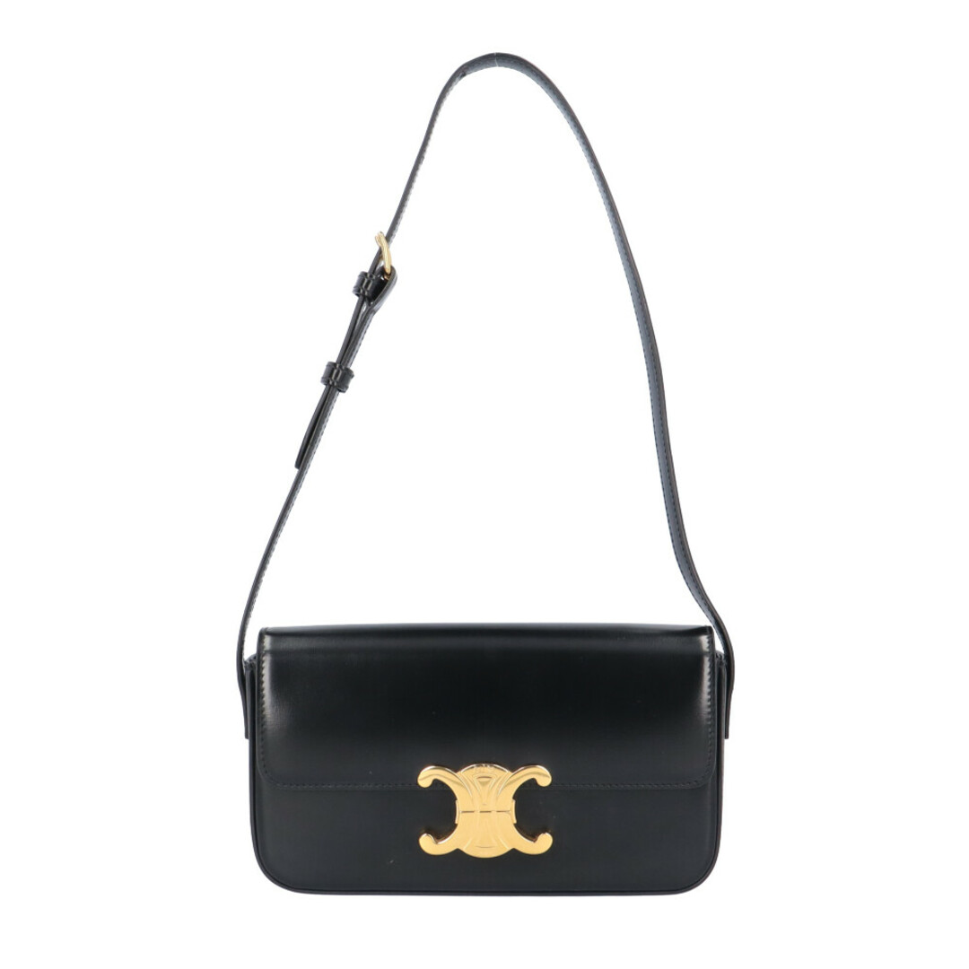 CELINE - セリーヌ トリオンフ ショルダーバッグ レザー CELINE - セリーヌ トリオンフ ショルダーバッグ レザー