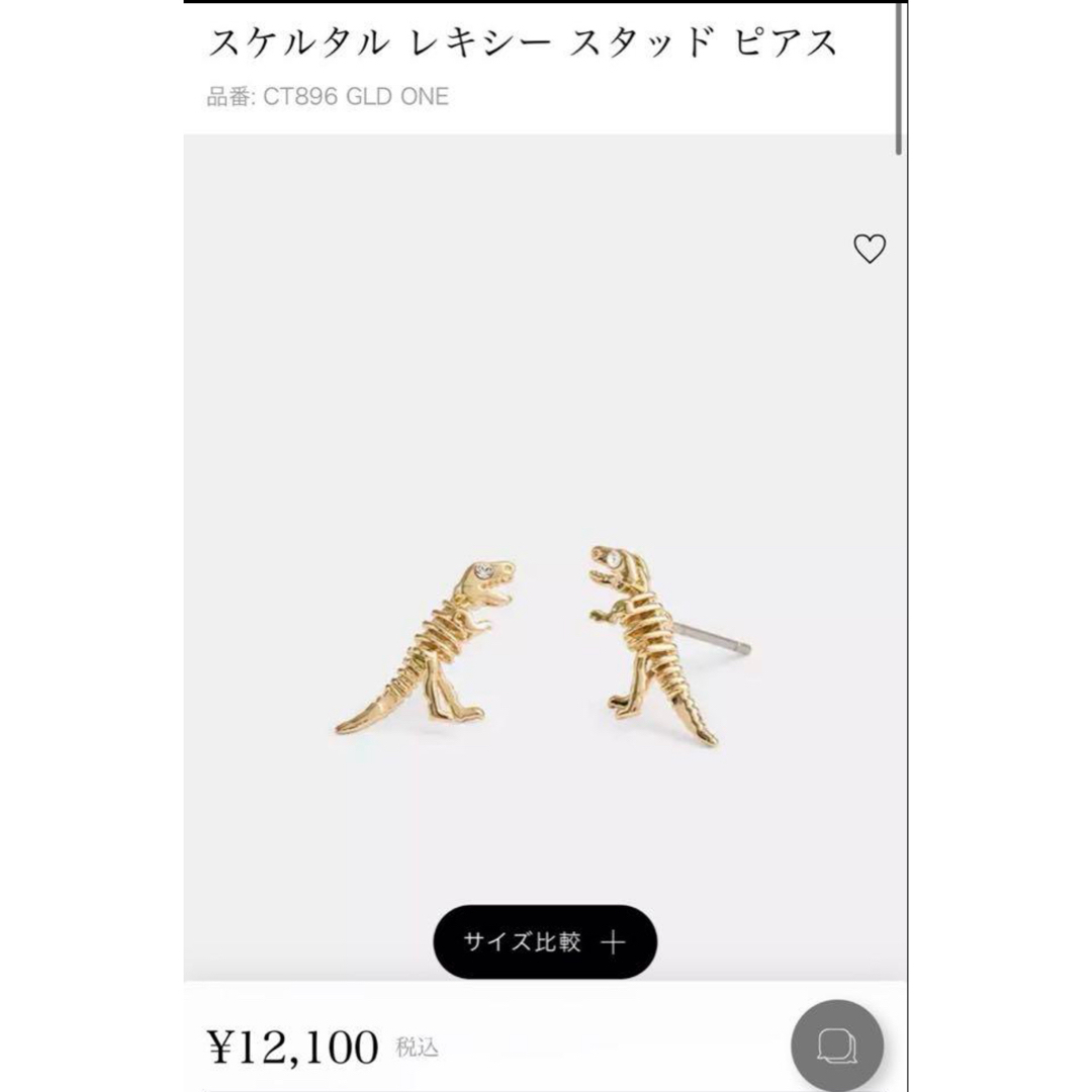 COACH - 新品 coach レキシー スタッド ピアス スケルタル COACH - 新品 coach レキシー スタッド ピアス スケルタル