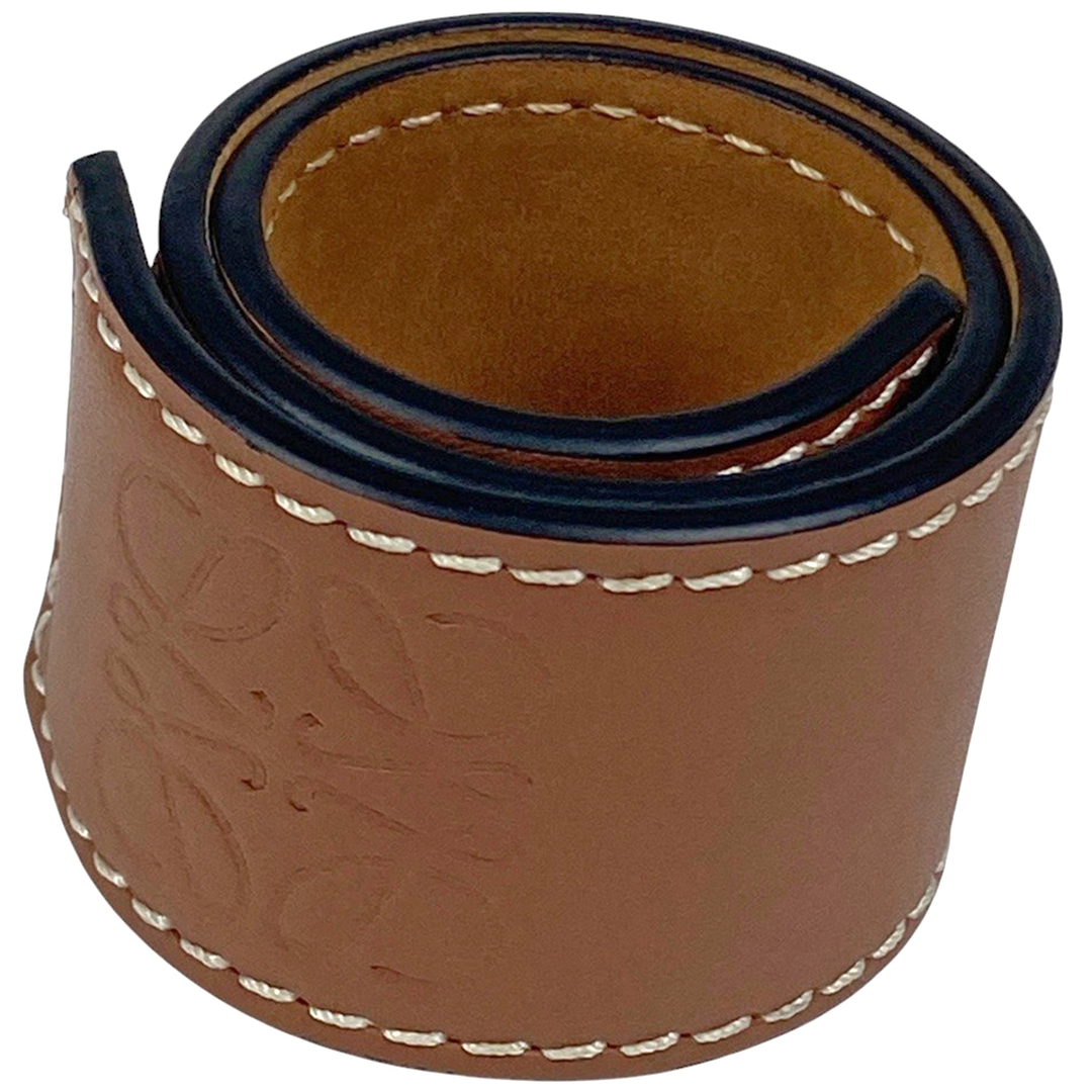LOEWE - ロエベ スラップ ブレスレット レザー 【中古】の通販 LOEWE - ロエベ スラップ ブレスレット レザー 【中古】の通販