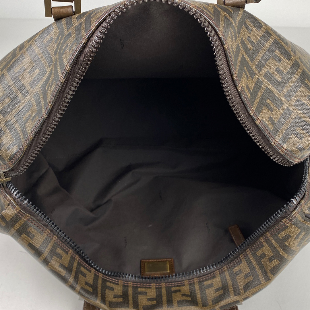 FENDI - フェンディ ズッカ柄 ボストンバッグ レディース 【中古 FENDI - フェンディ ズッカ柄 ボストンバッグ レディース 【中古