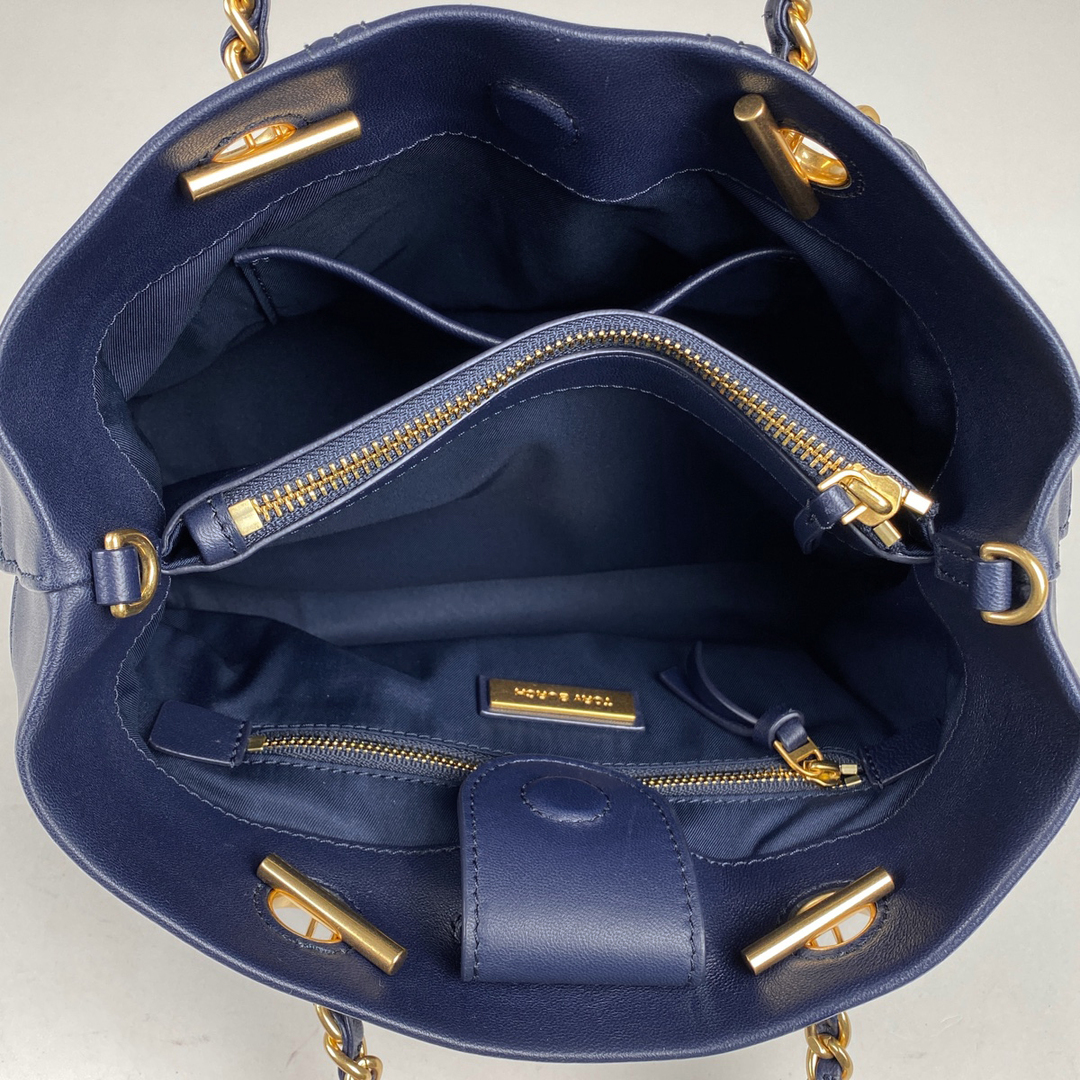 Tory Burch - トリーバーチ ロゴ チェーン ハンドバッグ Tory Burch - トリーバーチ ロゴ チェーン ハンドバッグ