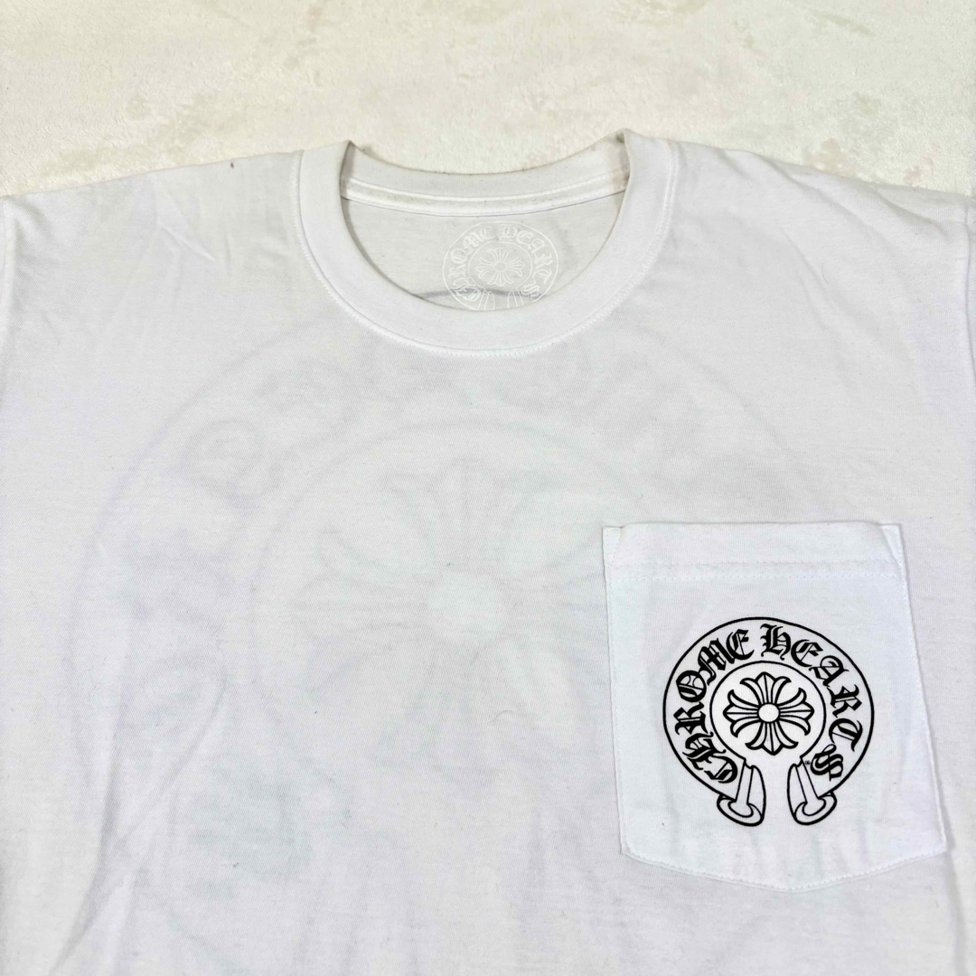 Chrome Hearts - CHROME HEARTS クロムハーツ ホースシュー 半袖 Chrome Hearts - CHROME HEARTS クロムハーツ ホースシュー 半袖