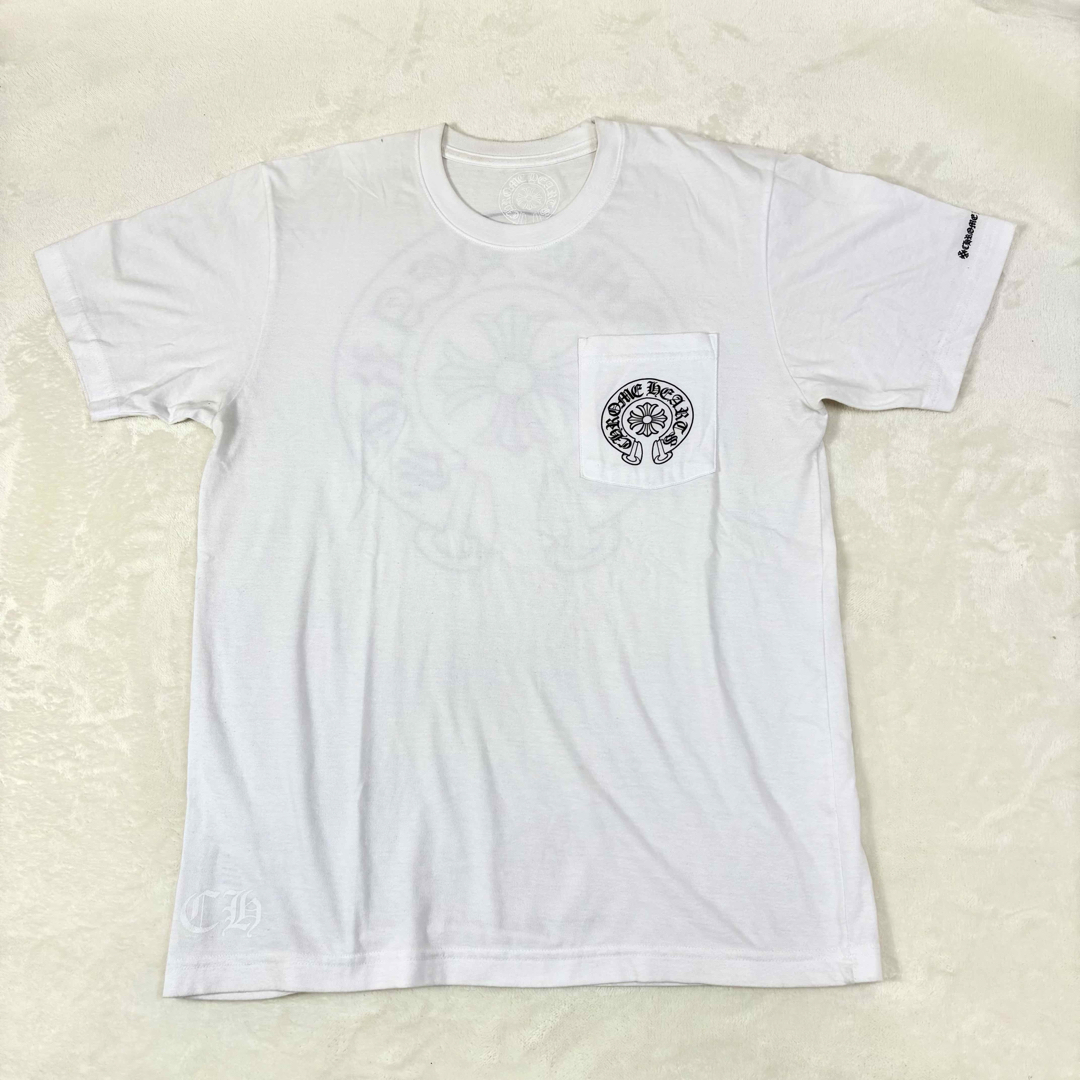 Chrome Hearts - CHROME HEARTS クロムハーツ ホースシュー 半袖 Chrome Hearts - CHROME HEARTS クロムハーツ ホースシュー 半袖