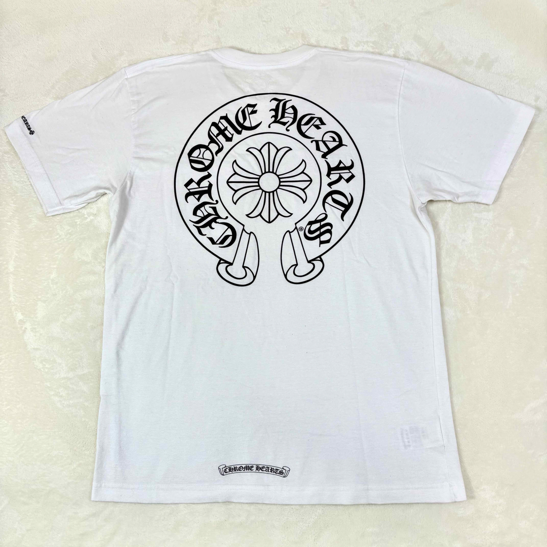 Chrome Hearts - CHROME HEARTS クロムハーツ ホースシュー 半袖 Chrome Hearts - CHROME HEARTS クロムハーツ ホースシュー 半袖