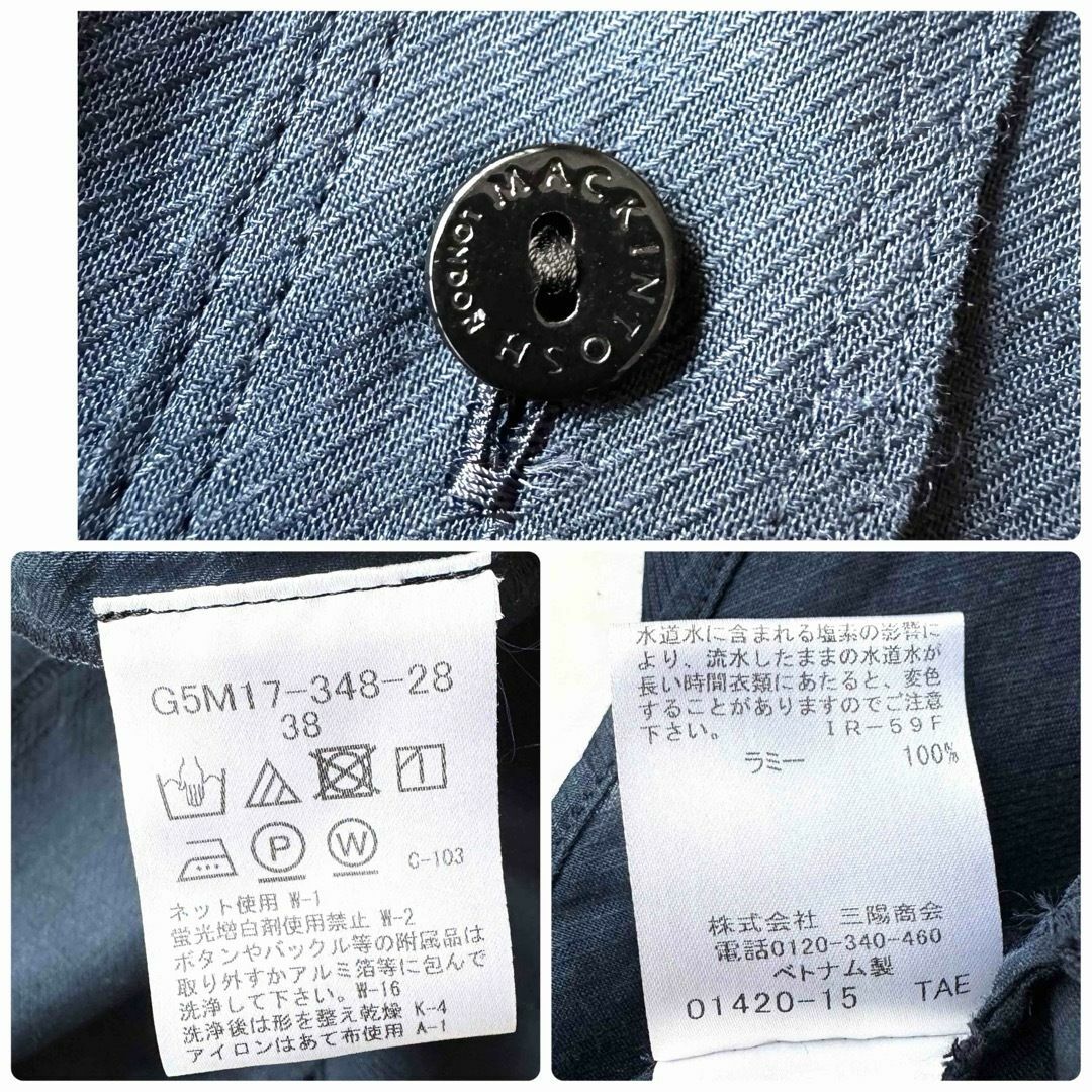 MACKINTOSH - ほぼ未使用✨️ 24SS マッキントッシュロンドン MACKINTOSH - ほぼ未使用✨️ 24SS マッキントッシュロンドン