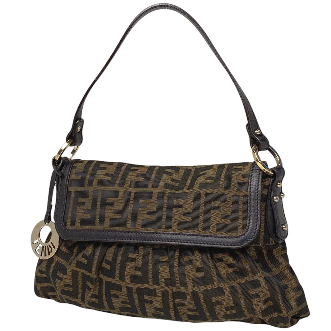 FENDI - フェンディ ズッカ柄 ショルダーバッグ レディース FENDI - フェンディ ズッカ柄 ショルダーバッグ レディース