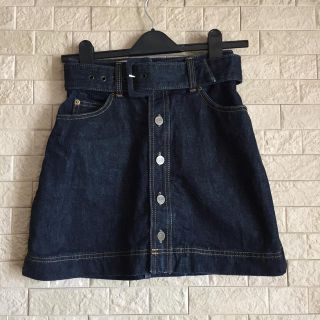 バブルス(Bubbles)のBubbles Denim Skirt(ミニスカート)