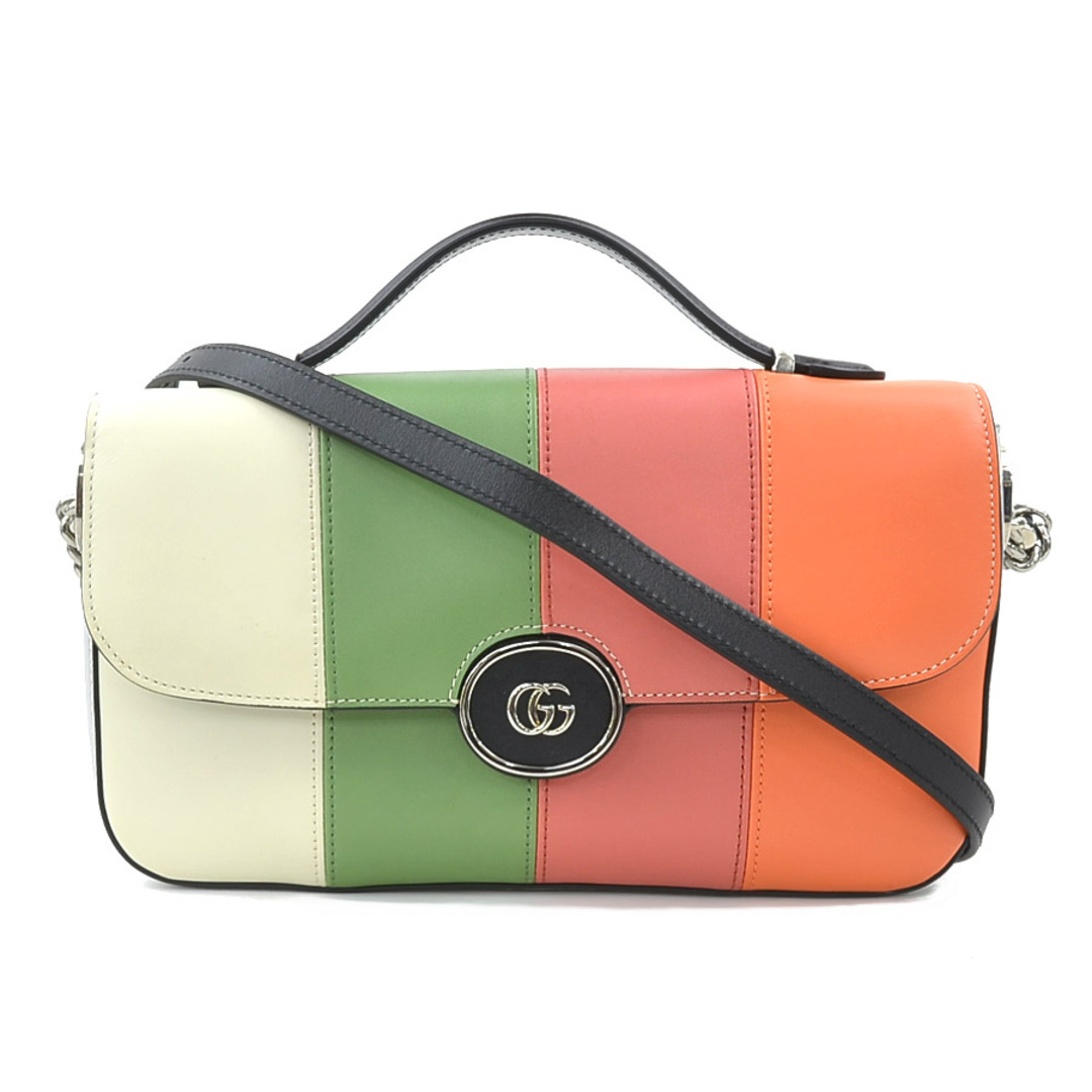 GUCCI - グッチ GUCCI ショルダーバッグ レザー マルチカラー GUCCI - グッチ GUCCI ショルダーバッグ レザー マルチカラー