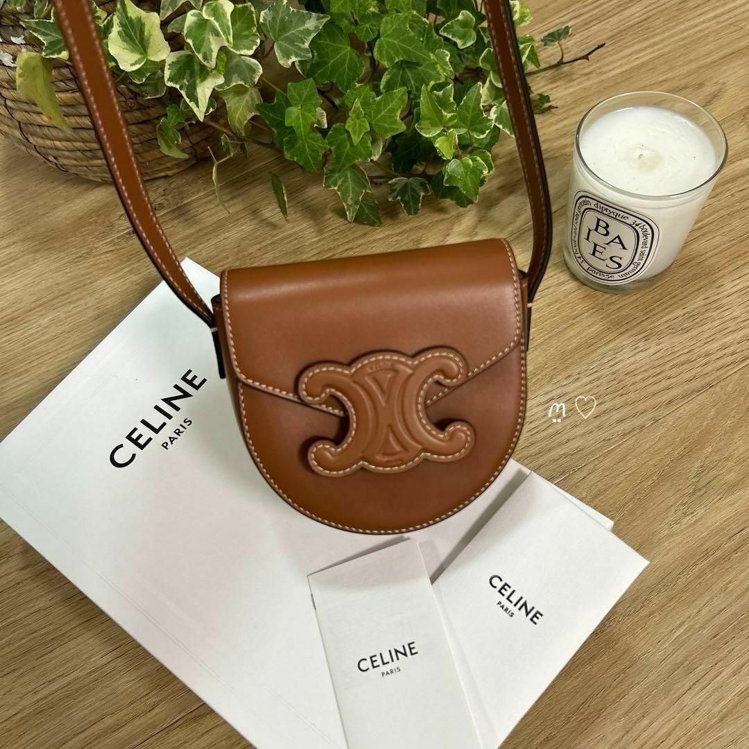 CELINE - CELINEセリーヌ ブザスミニ トリオンフ ショルダー CELINE - CELINEセリーヌ ブザスミニ トリオンフ ショルダー