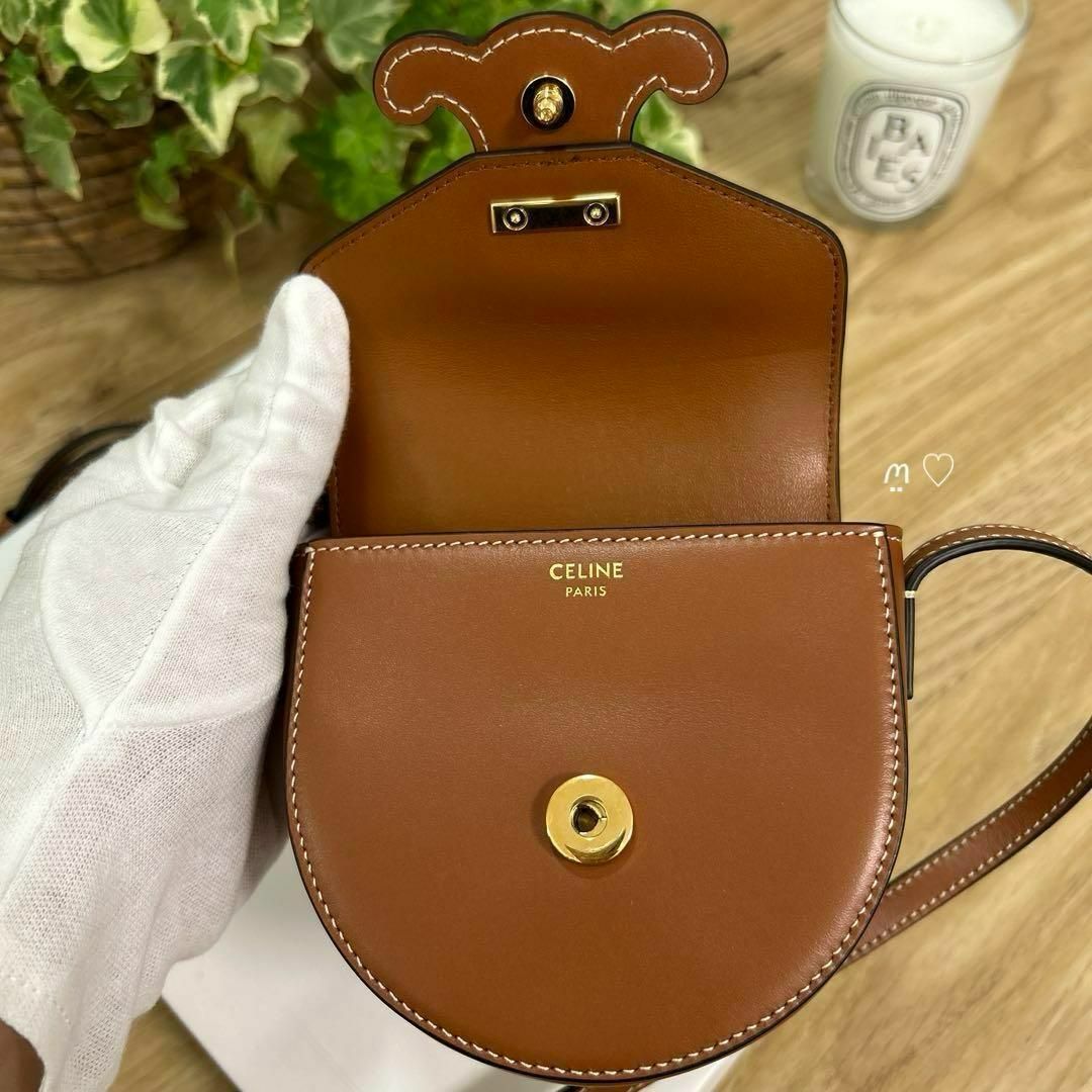 CELINE - CELINEセリーヌ ブザスミニ トリオンフ ショルダー CELINE - CELINEセリーヌ ブザスミニ トリオンフ ショルダー