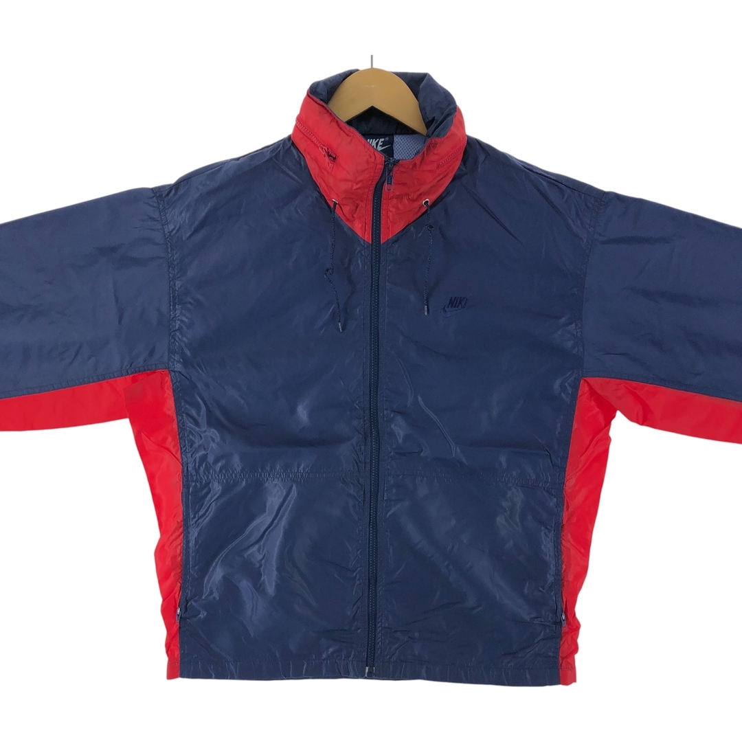 NIKE - 古着 80年代 ナイキ NIKE 紺タグ ウインドブレーカー NIKE - 古着 80年代 ナイキ NIKE 紺タグ ウインドブレーカー