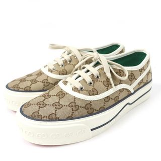 GUCCI - グッチ GUCCI スニーカー GG柄 ローカット キャンバス GUCCI - グッチ GUCCI スニーカー GG柄 ローカット キャンバス