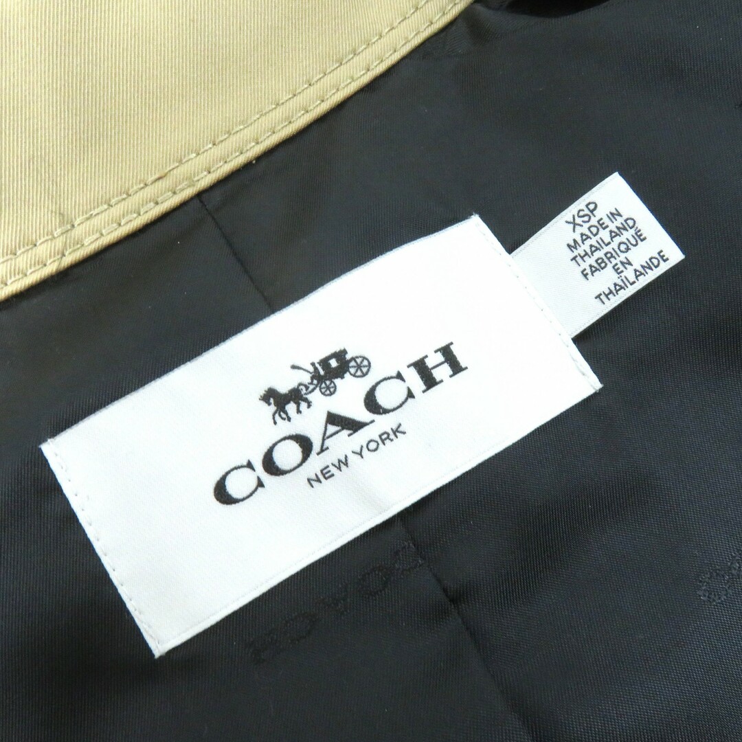 COACH - 極美品△COACH コーチ F21833 コットン 裏地レオパード COACH - 極美品△COACH コーチ F21833 コットン 裏地レオパード