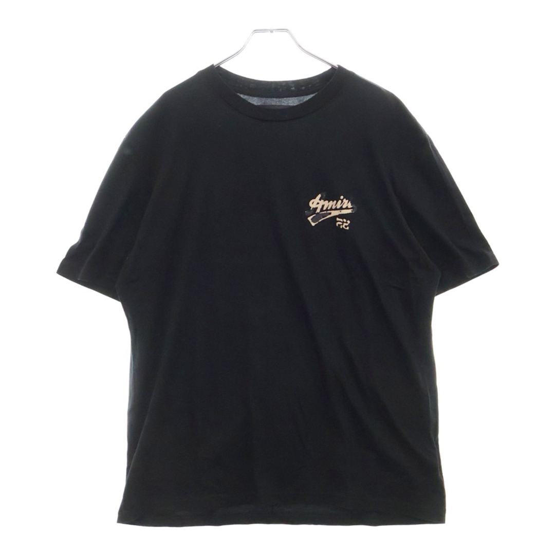 AMIRI - AMIRI アミリ ベースボールフロッキーロゴプリントT AMIRI - AMIRI アミリ ベースボールフロッキーロゴプリントT