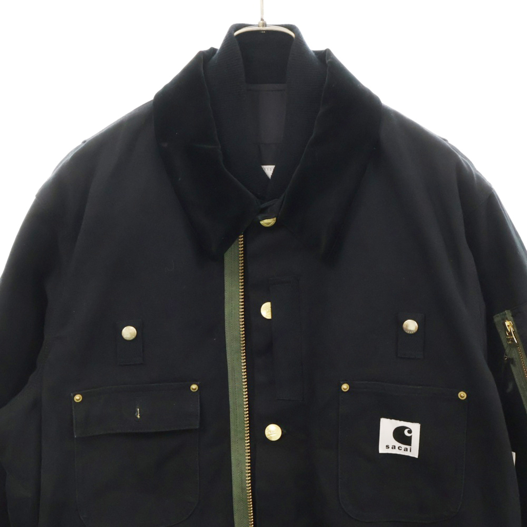 sacai - Sacai サカイ 23AW ×Carhartt WIP Canvas MA-1 Jacket sacai - Sacai サカイ 23AW ×Carhartt WIP Canvas MA-1 Jacket