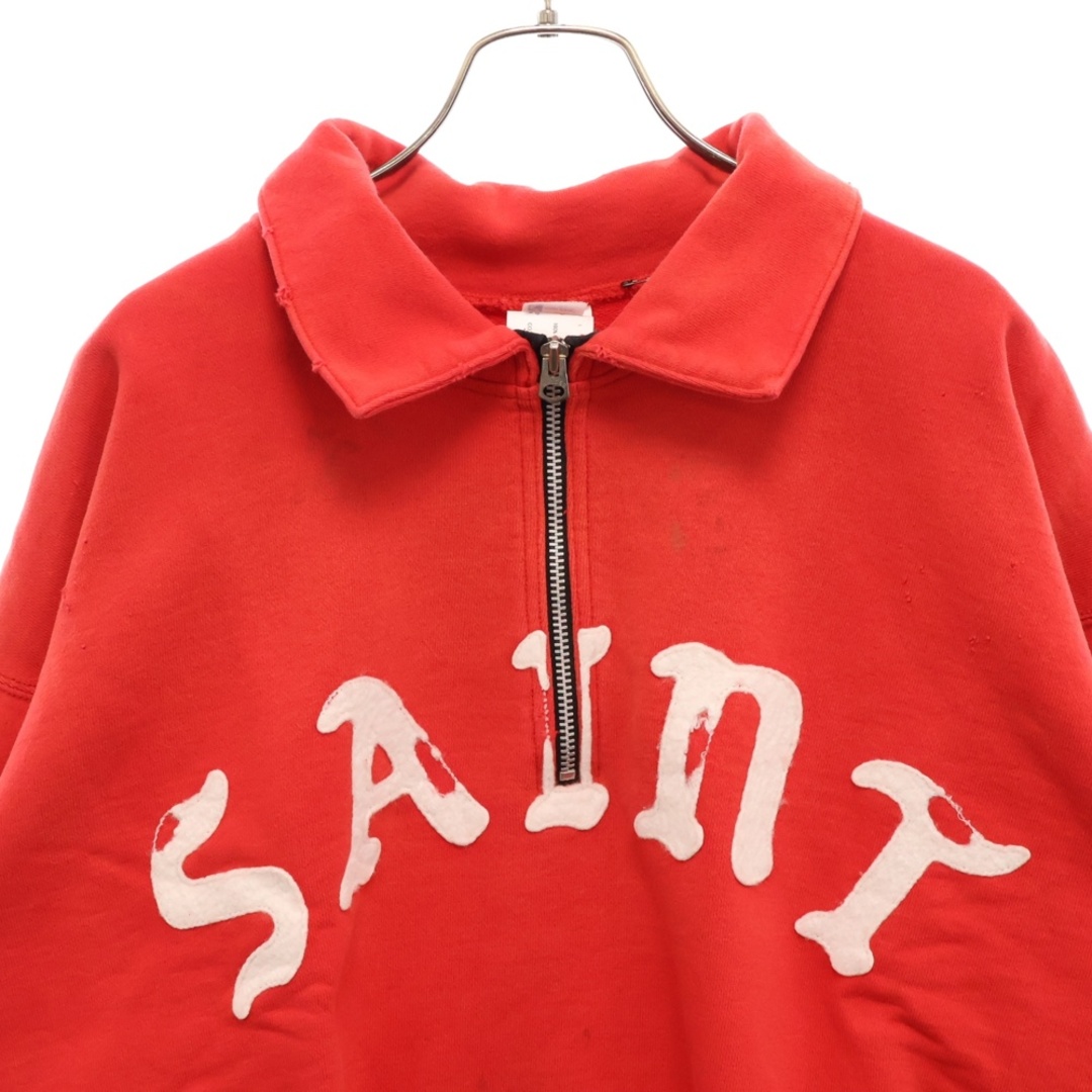 SAINT MICHAEL セントマイケル 24SS HALF ZIP SWEAT SM-YS8-0000 SAINT MICHAEL セントマイケル 24SS HALF ZIP SWEAT SM-YS8-0000