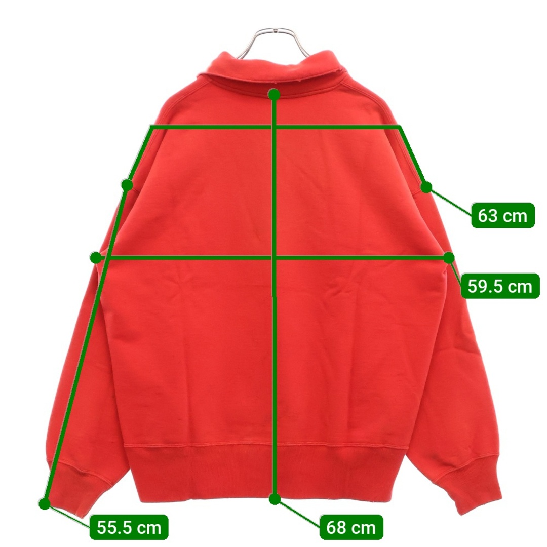 SAINT MICHAEL セントマイケル 24SS HALF ZIP SWEAT SM-YS8-0000 SAINT MICHAEL セントマイケル 24SS HALF ZIP SWEAT SM-YS8-0000