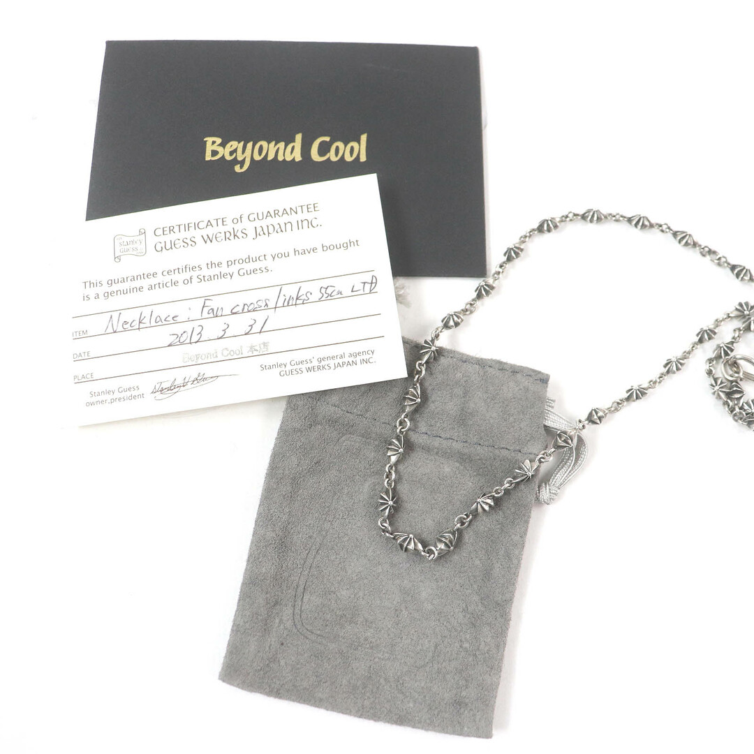美品□STANLEY GUESS スタンリーゲス Fan cross links ファン 美品□STANLEY GUESS スタンリーゲス Fan cross links ファン
