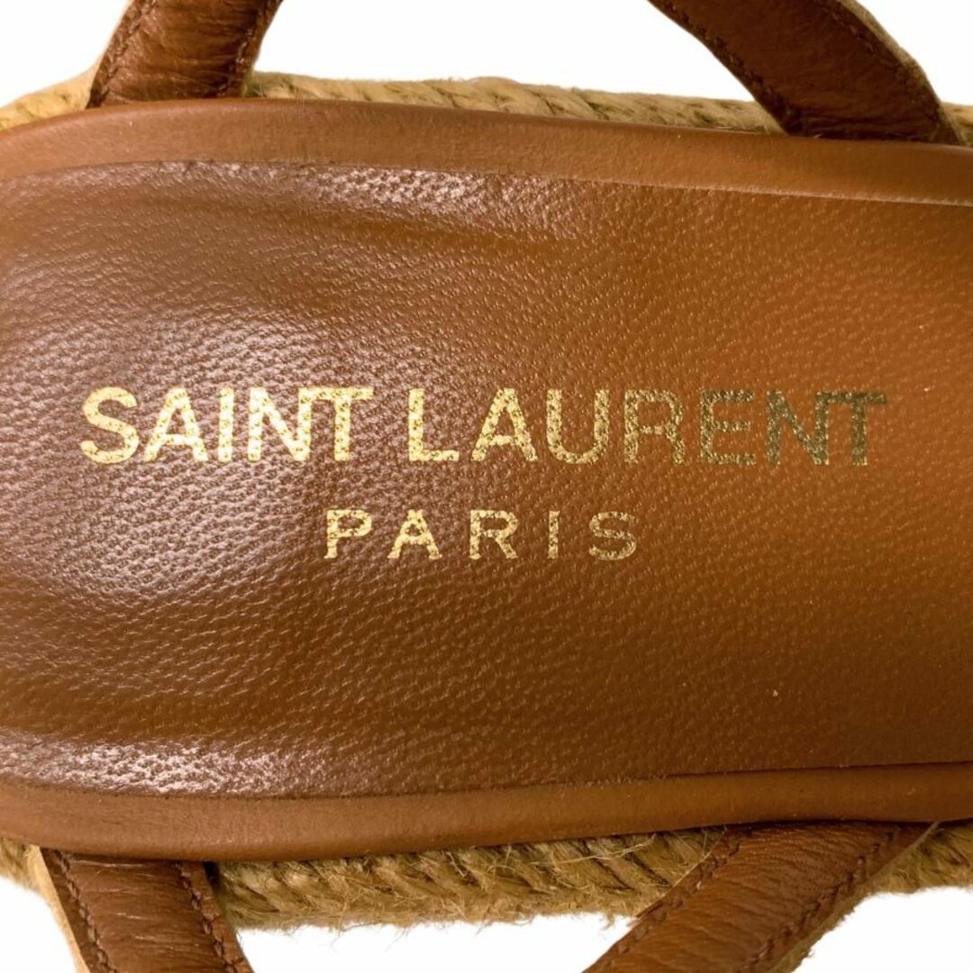 SAINT LAURENT - サンローランパリ ウェッジソールサンダル SAINT LAURENT - サンローランパリ ウェッジソールサンダル