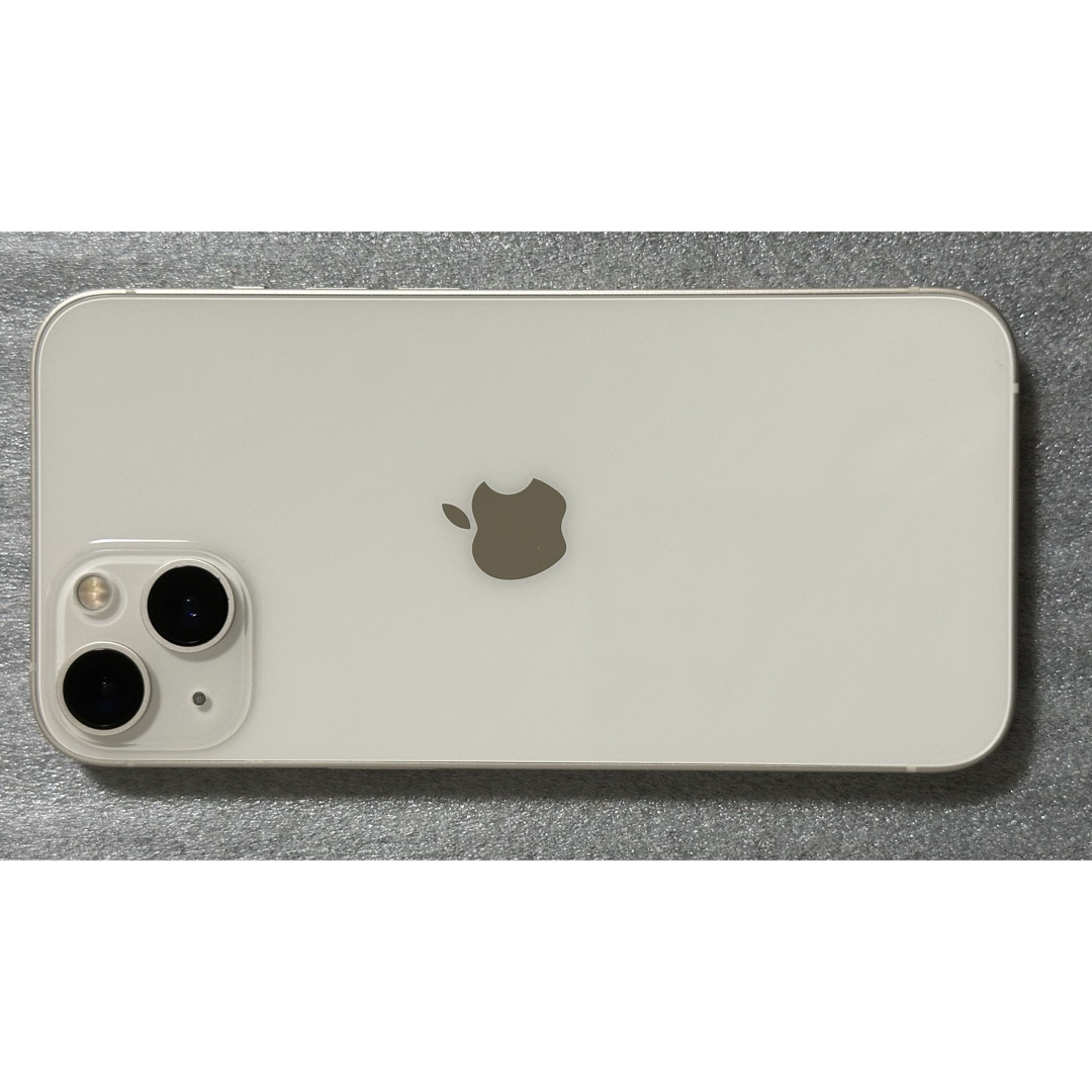 iPhone - 【美品】iPhone 13 128GB SIMフリー スターライトの iPhone - 【美品】iPhone 13 128GB SIMフリー スターライトの
