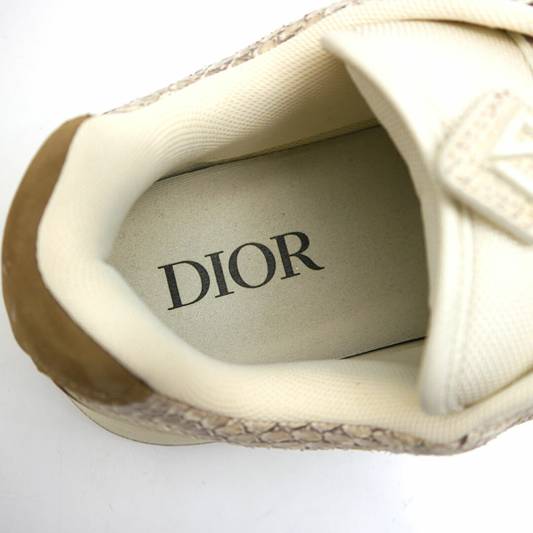 Dior - ディオール×トラヴィススコット パイソン切替ローカット Dior - ディオール×トラヴィススコット パイソン切替ローカット
