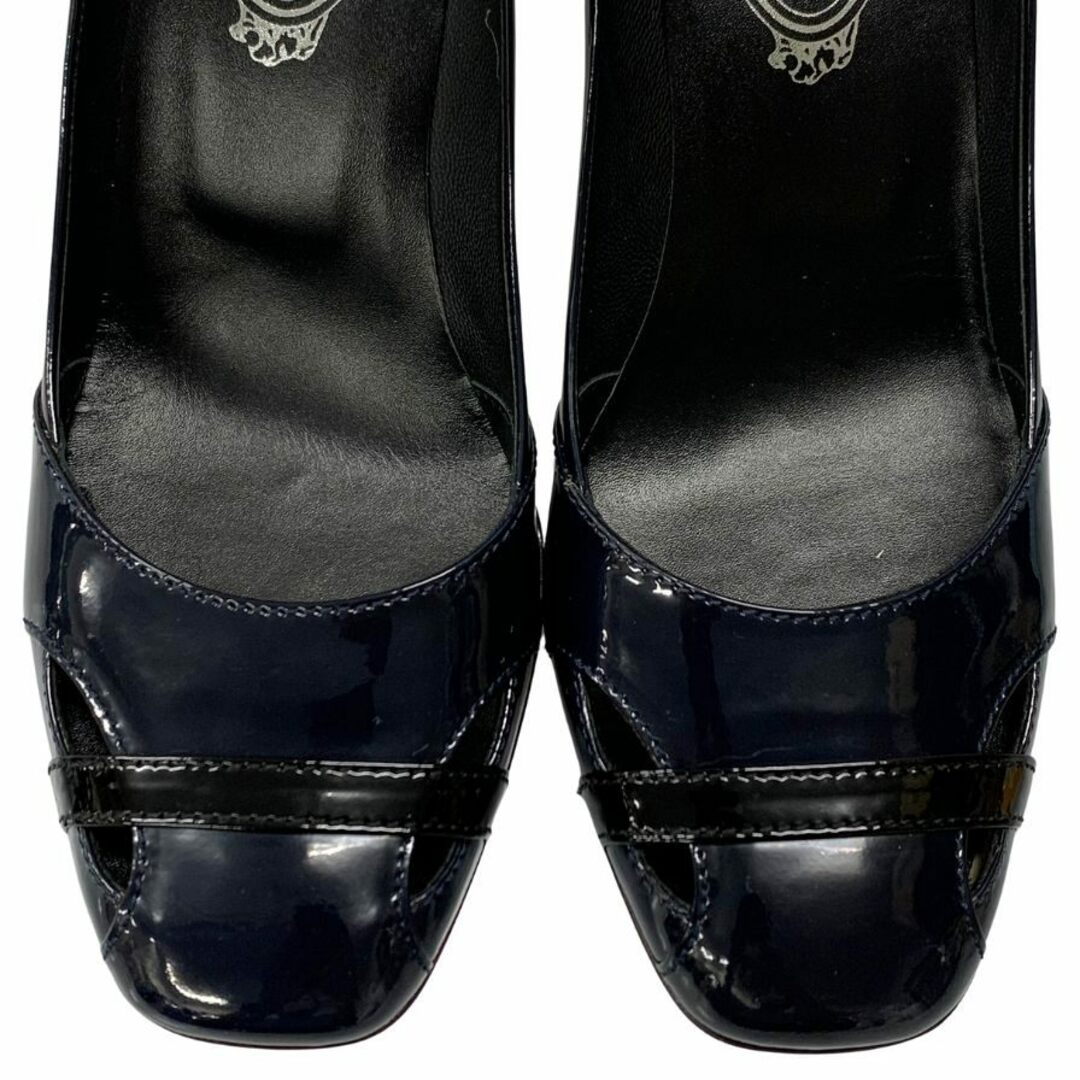 TOD'S - トッズ パンプス エナメル レザー ネイビー レディース TOD'S - トッズ パンプス エナメル レザー ネイビー レディース