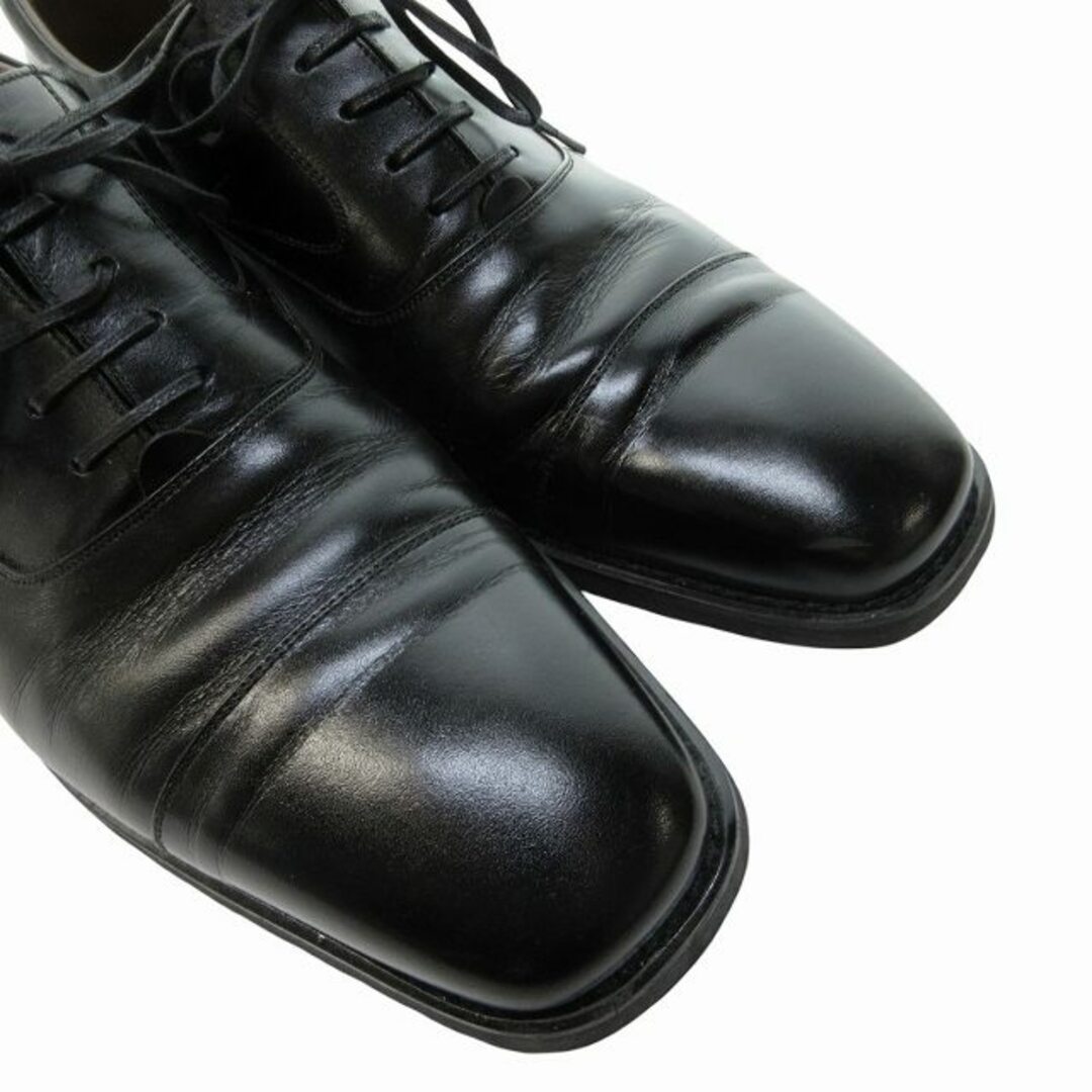 DAKS - ダックス DAKS LONDON 美品 レザーシューズ 内羽根 黒 約 DAKS - ダックス DAKS LONDON 美品 レザーシューズ 内羽根 黒 約