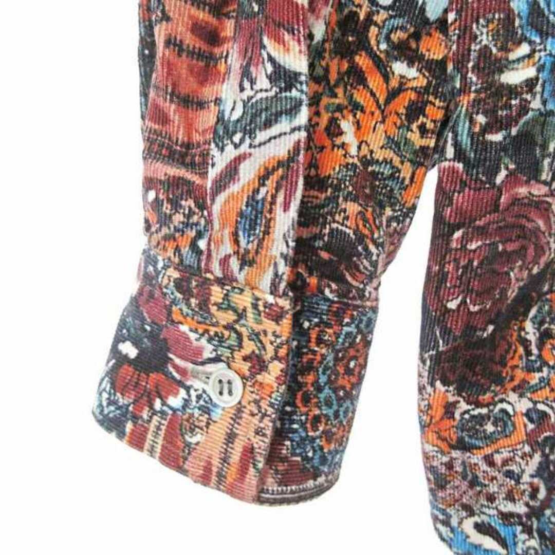 Paul Smith - ポールスミス コーデュロイ シャツ 長袖 花柄 総柄 Paul Smith - ポールスミス コーデュロイ シャツ 長袖 花柄 総柄