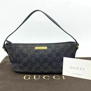 GUCCI - 訳あり グッチ ショルダーバッグ ポシェット gg レザー GUCCI - 訳あり グッチ ショルダーバッグ ポシェット gg レザー