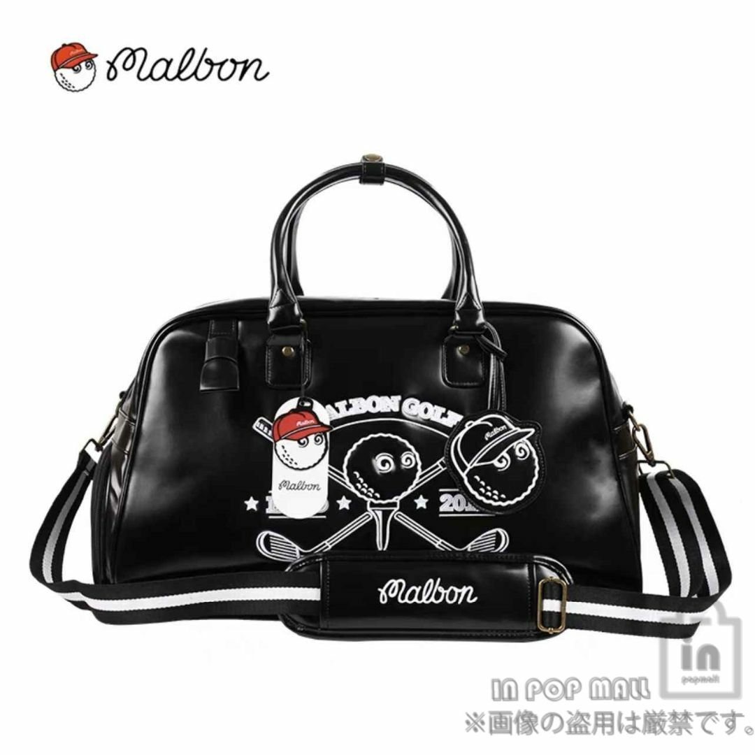 malbon golf マルボンゴルフ ボストンバッグ ゴルフバッグ 大 malbon golf マルボンゴルフ ボストンバッグ ゴルフバッグ 大