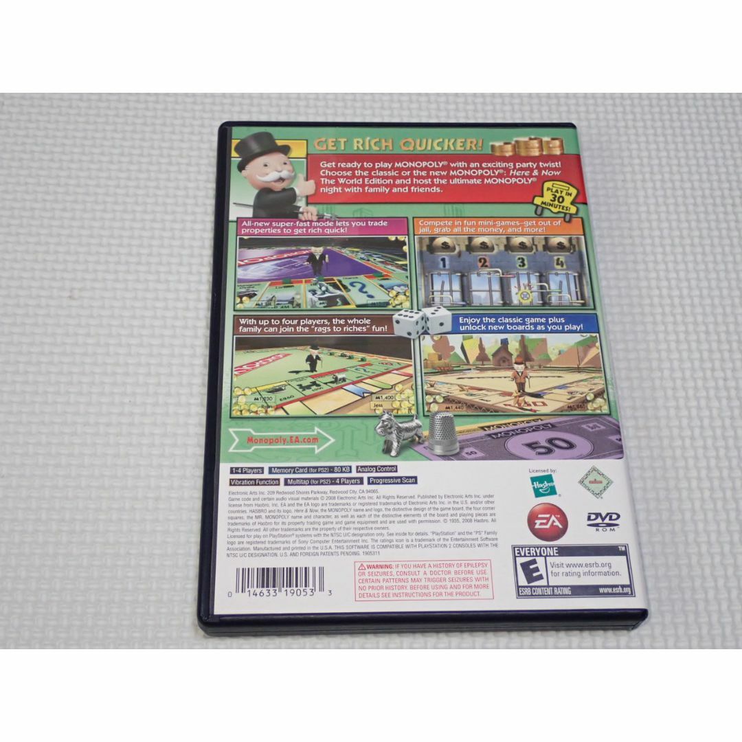 PlayStation2 - PS2☆MONOPOLY 海外版 北米版☆箱付・説明書付 PlayStation2 - PS2☆MONOPOLY 海外版 北米版☆箱付・説明書付