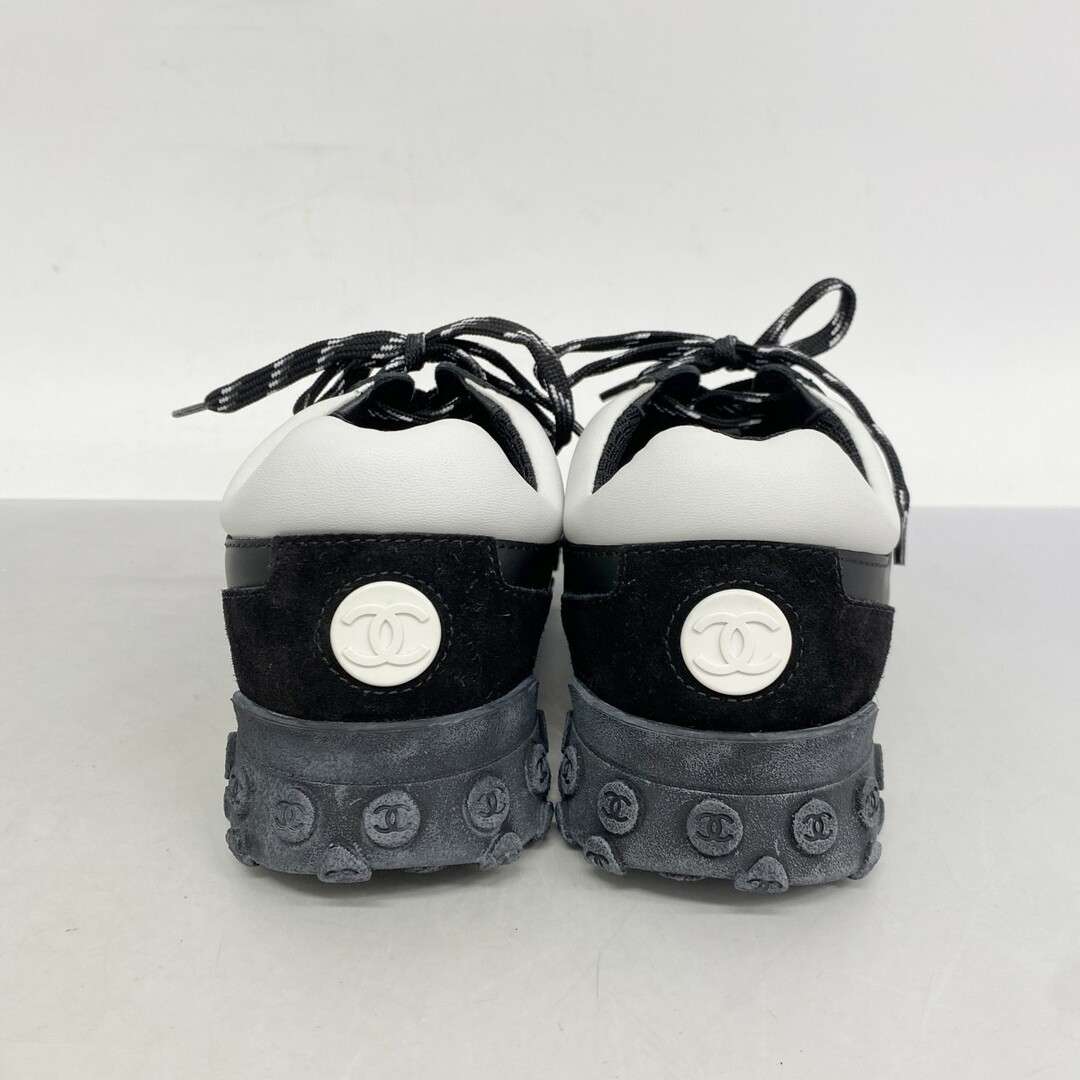 CHANEL - 【5apk0006】シャネル スニーカー 36 ブラック【中古 CHANEL - 【5apk0006】シャネル スニーカー 36 ブラック【中古