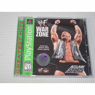 PlayStation - PS☆WWF WAR ZONE GREATEST HITS 海外版 北米版の PlayStation - PS☆WWF WAR ZONE GREATEST HITS 海外版 北米版の