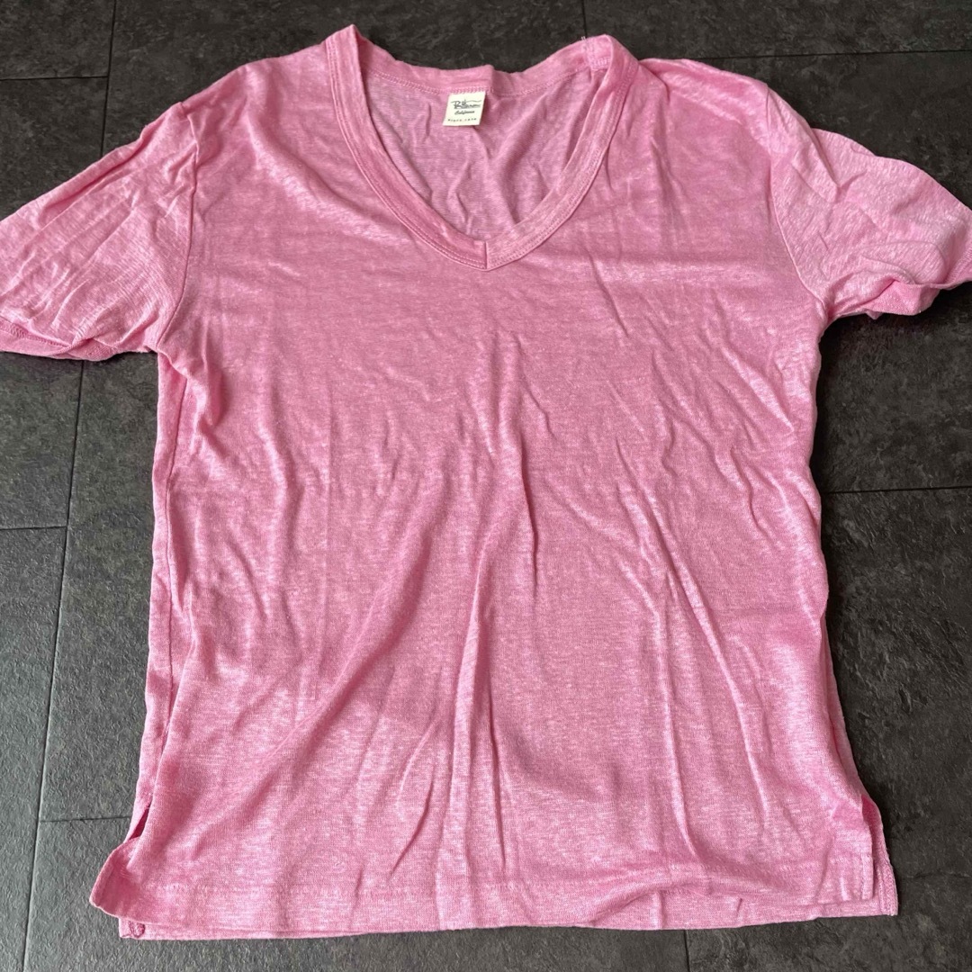 Ron Herman - tシャツ ピンクの通販 by ティー's shop|ロン Ron Herman - tシャツ ピンクの通販 by ティー's shop|ロン