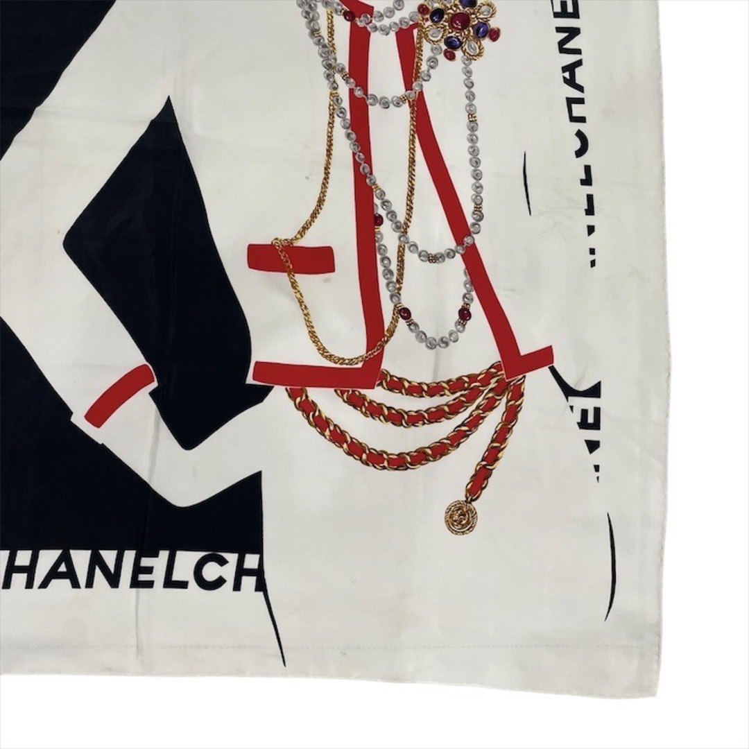 CHANEL - CHANEL シャネル ヴィンテージ 大判 スカーフ CHANEL - CHANEL シャネル ヴィンテージ 大判 スカーフ