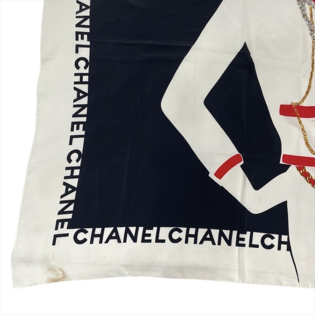 CHANEL - CHANEL シャネル ヴィンテージ 大判 スカーフ CHANEL - CHANEL シャネル ヴィンテージ 大判 スカーフ