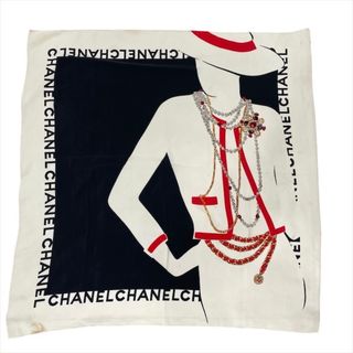 CHANEL - ヴィンテージ CHANEL シャネル ロゴ チェーン柄 シルク CHANEL - ヴィンテージ CHANEL シャネル ロゴ チェーン柄 シルク