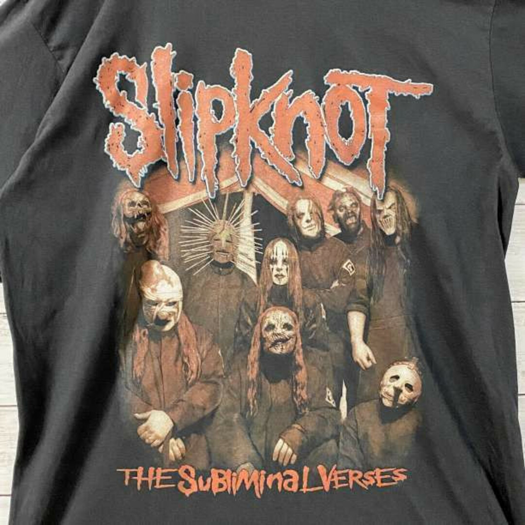 m92 新品 バンドT SlipKnoT スリップノット シングルステッチ L m92 新品 バンドT SlipKnoT スリップノット シングルステッチ L