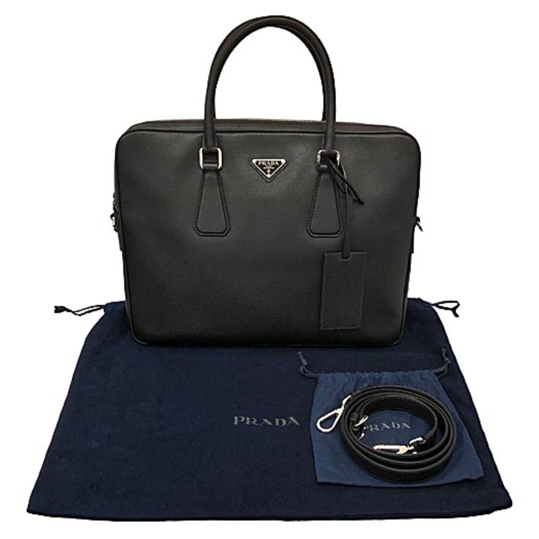 PRADA - プラダ 2WAY ビジネスバッグ ブリーフケース PRADA - プラダ 2WAY ビジネスバッグ ブリーフケース