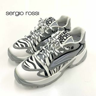 Sergio Rossi - セルジオロッシ○フリル スニーカー スリッポン Sergio Rossi - セルジオロッシ○フリル スニーカー スリッポン