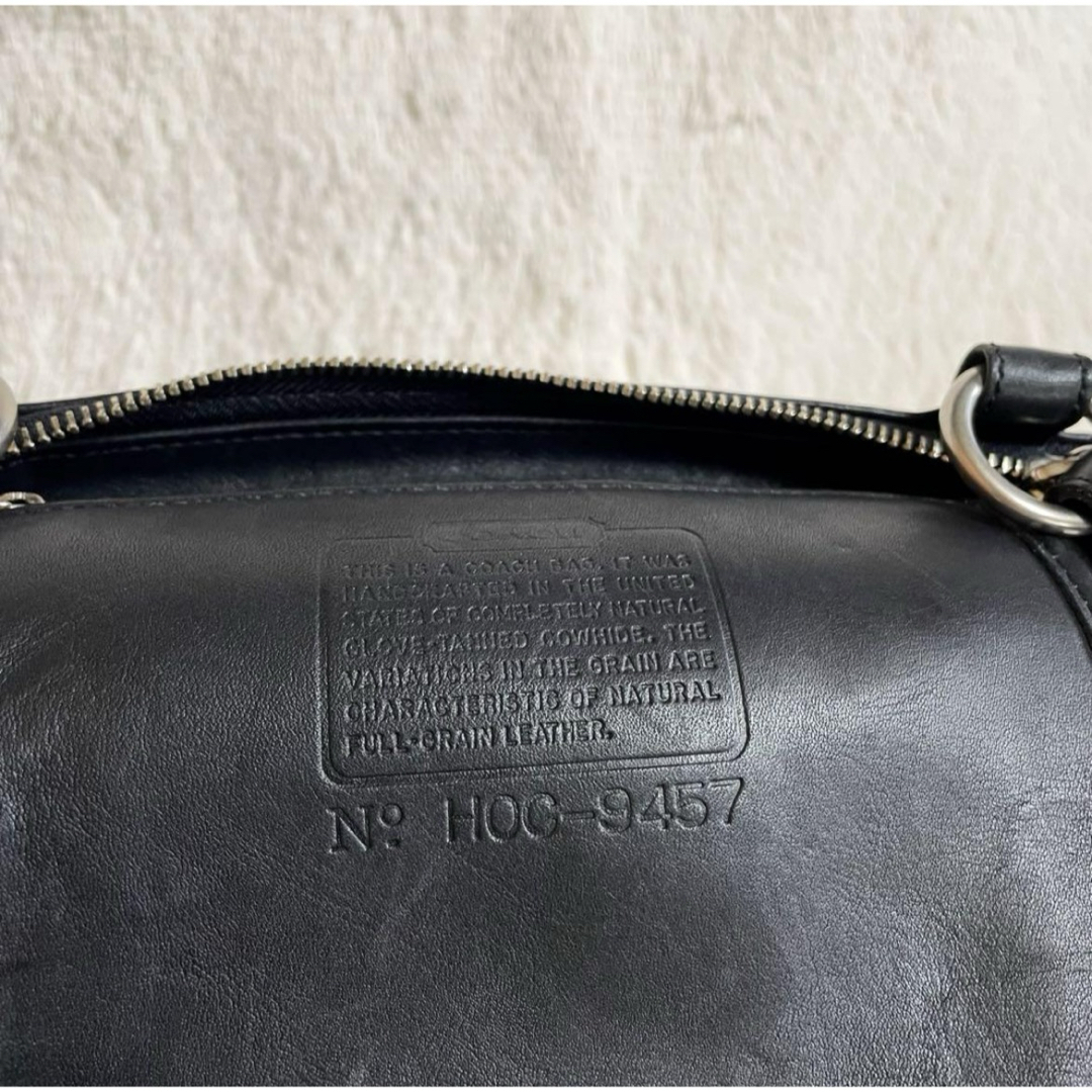COACH - 美品 オールドコーチ COACH 黒 オールレザー サコッシュ COACH - 美品 オールドコーチ COACH 黒 オールレザー サコッシュ