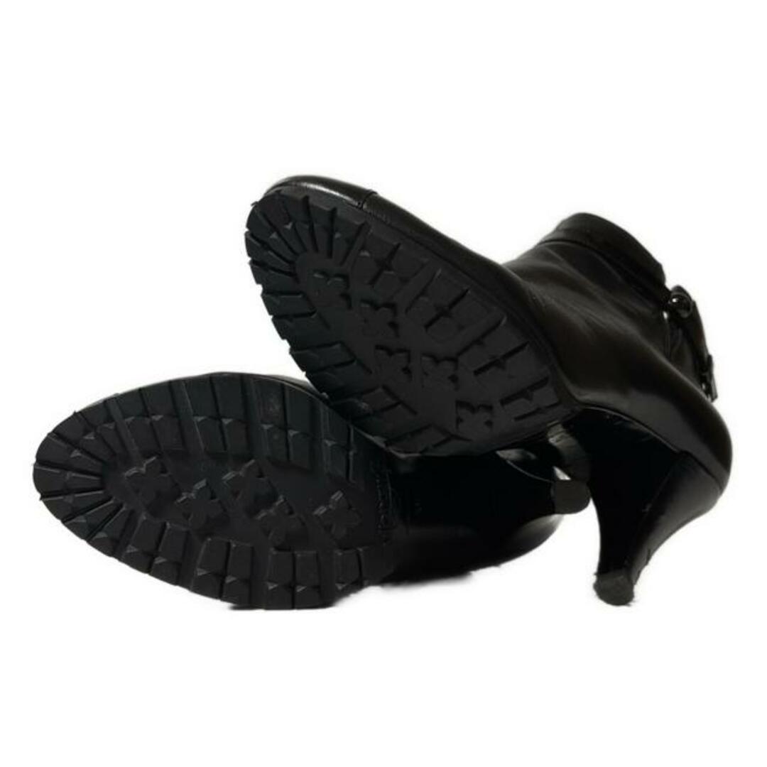 CHANEL - CHANEL(シャネル) ショートブーツ 36 レディース - 黒 CHANEL - CHANEL(シャネル) ショートブーツ 36 レディース - 黒
