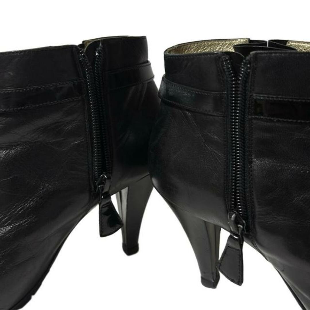 CHANEL - CHANEL(シャネル) ショートブーツ 36 レディース - 黒 CHANEL - CHANEL(シャネル) ショートブーツ 36 レディース - 黒
