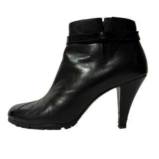 CHANEL - CHANEL(シャネル) ショートブーツ 36 レディース - 黒 CHANEL - CHANEL(シャネル) ショートブーツ 36 レディース - 黒