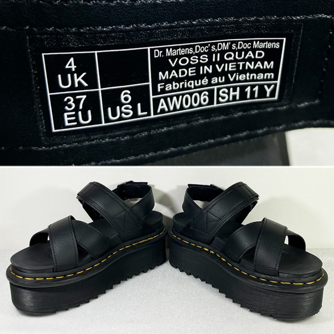Dr.Martens - Dr.Martens VOSS2 QUAD マーチン 厚底サンダル UK4 Dr.Martens - Dr.Martens VOSS2 QUAD マーチン 厚底サンダル UK4