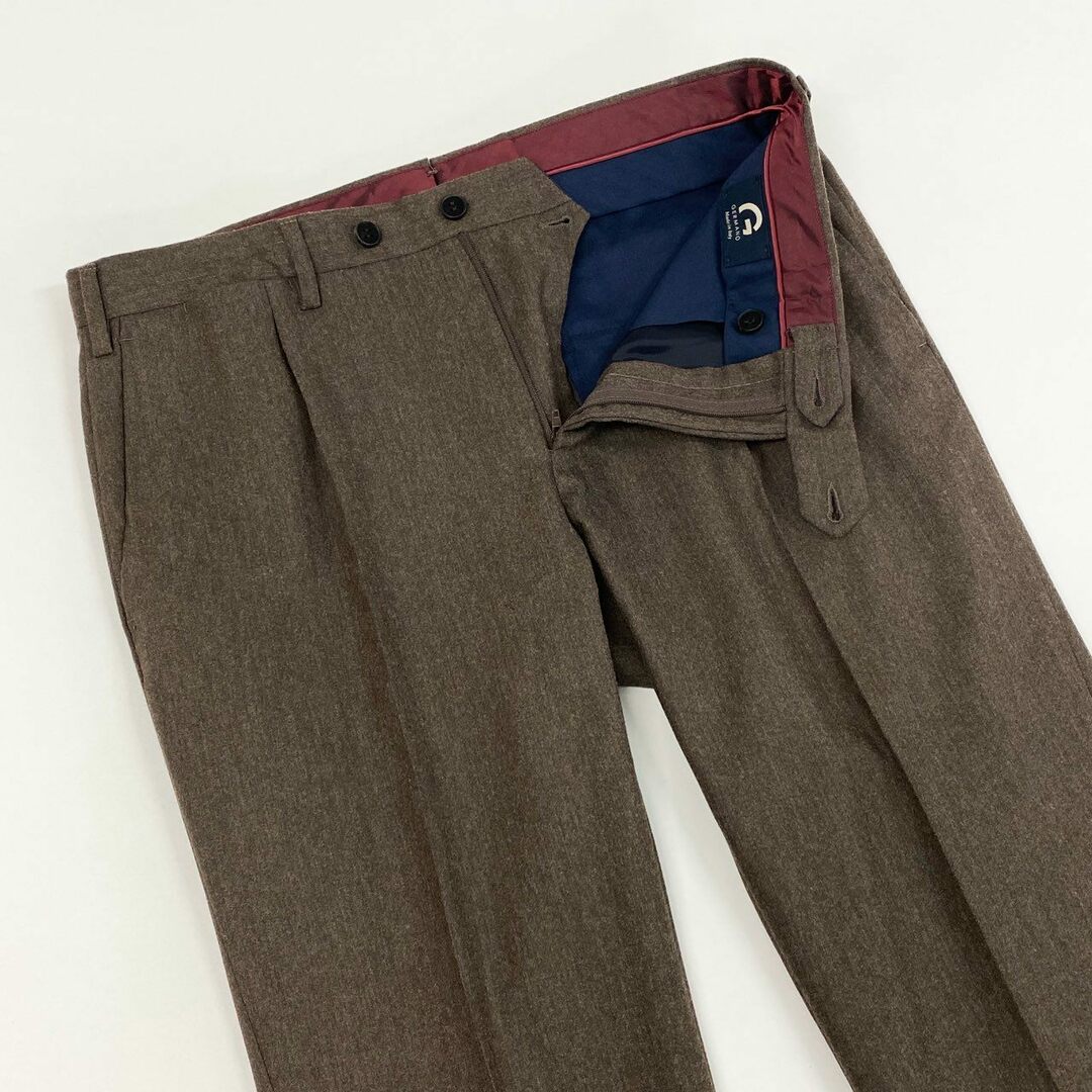 GERMANO - 52d18 GERMANO ジェルマーノ ワンタック スラックス GERMANO - 52d18 GERMANO ジェルマーノ ワンタック スラックス