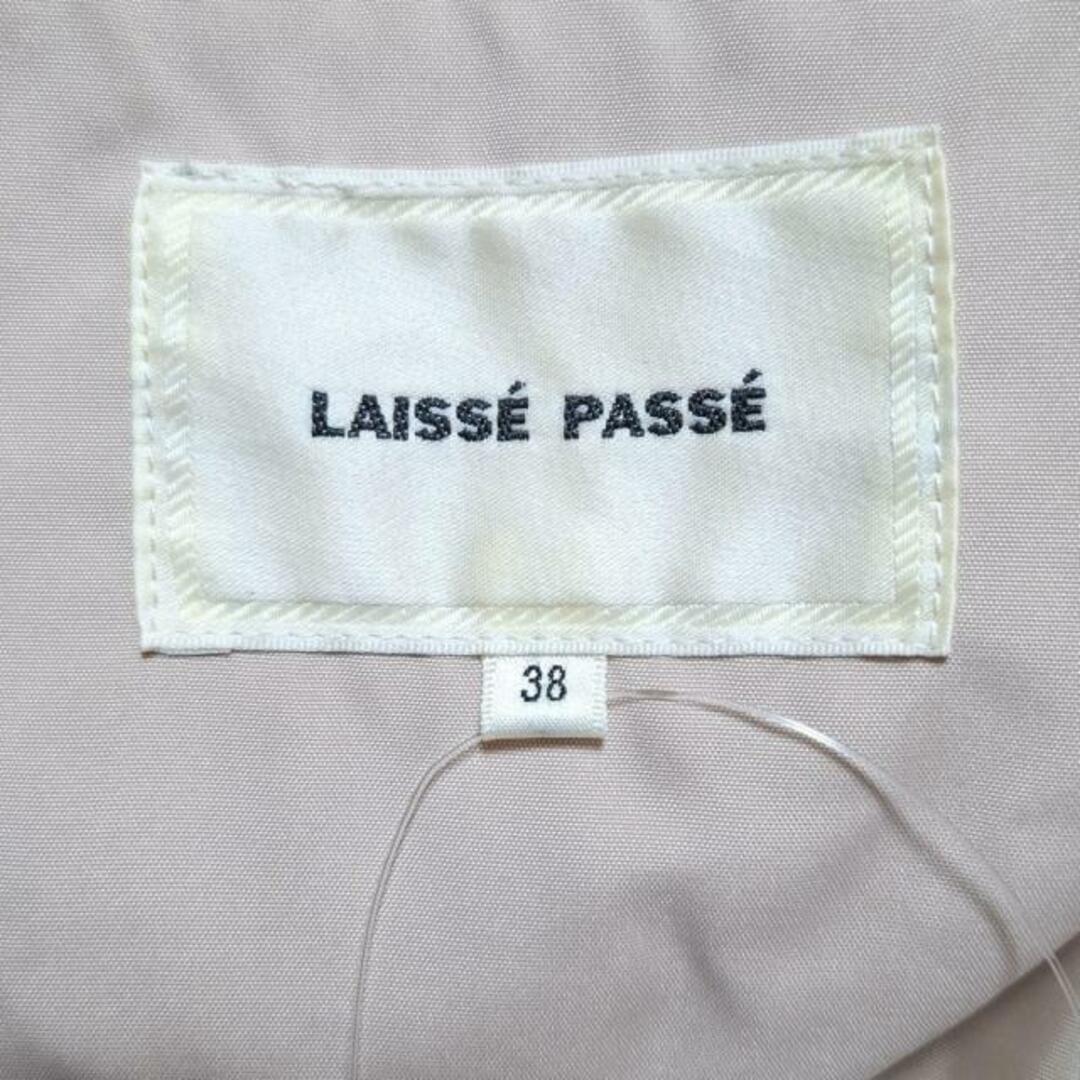 LAISSE PASSE - LAISSE PASSE(レッセパッセ) コート サイズ38 M LAISSE PASSE - LAISSE PASSE(レッセパッセ) コート サイズ38 M