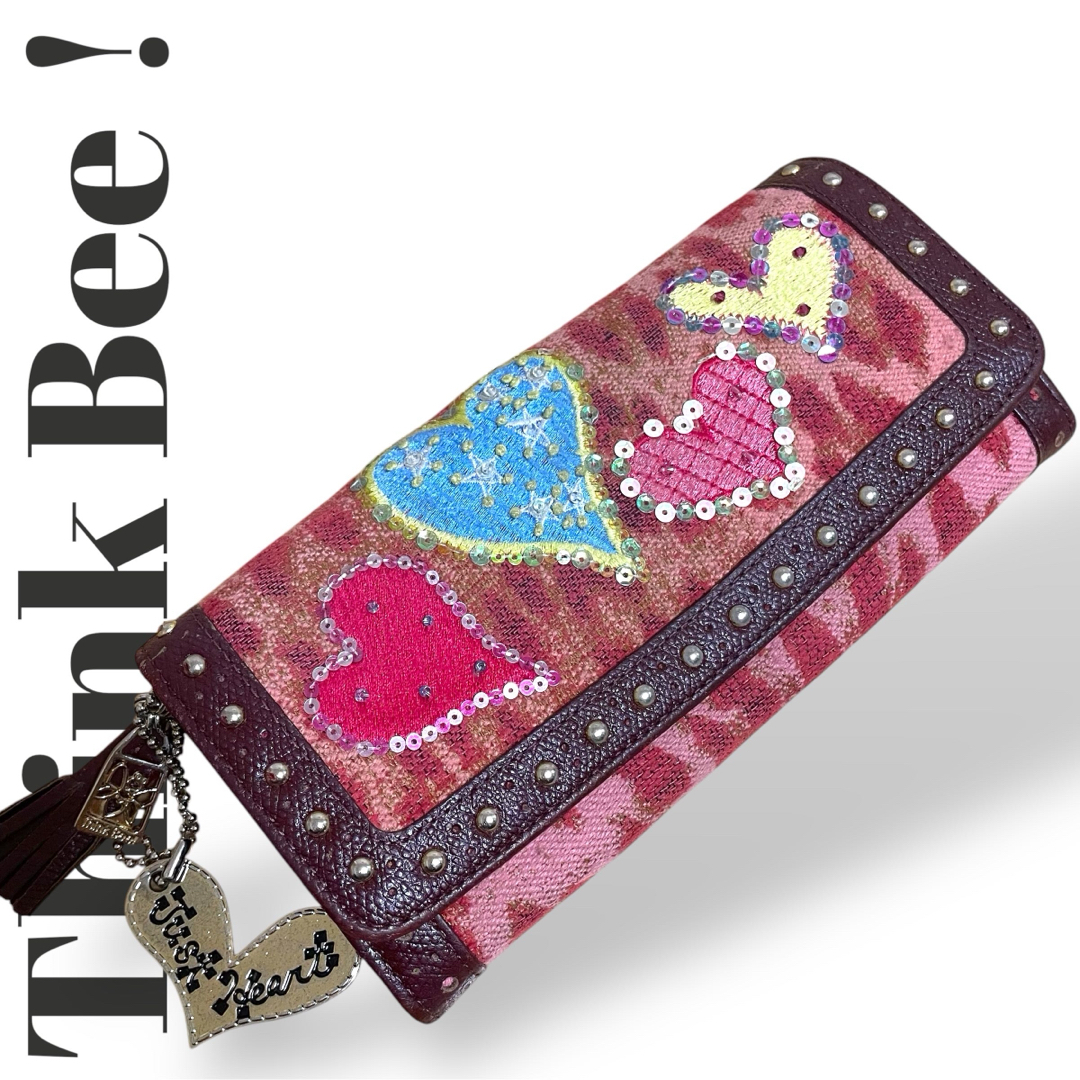 Think Bee! - 美品 シンクビー 財布 二つ折り 長財布 Think Bee! - 美品 シンクビー 財布 二つ折り 長財布