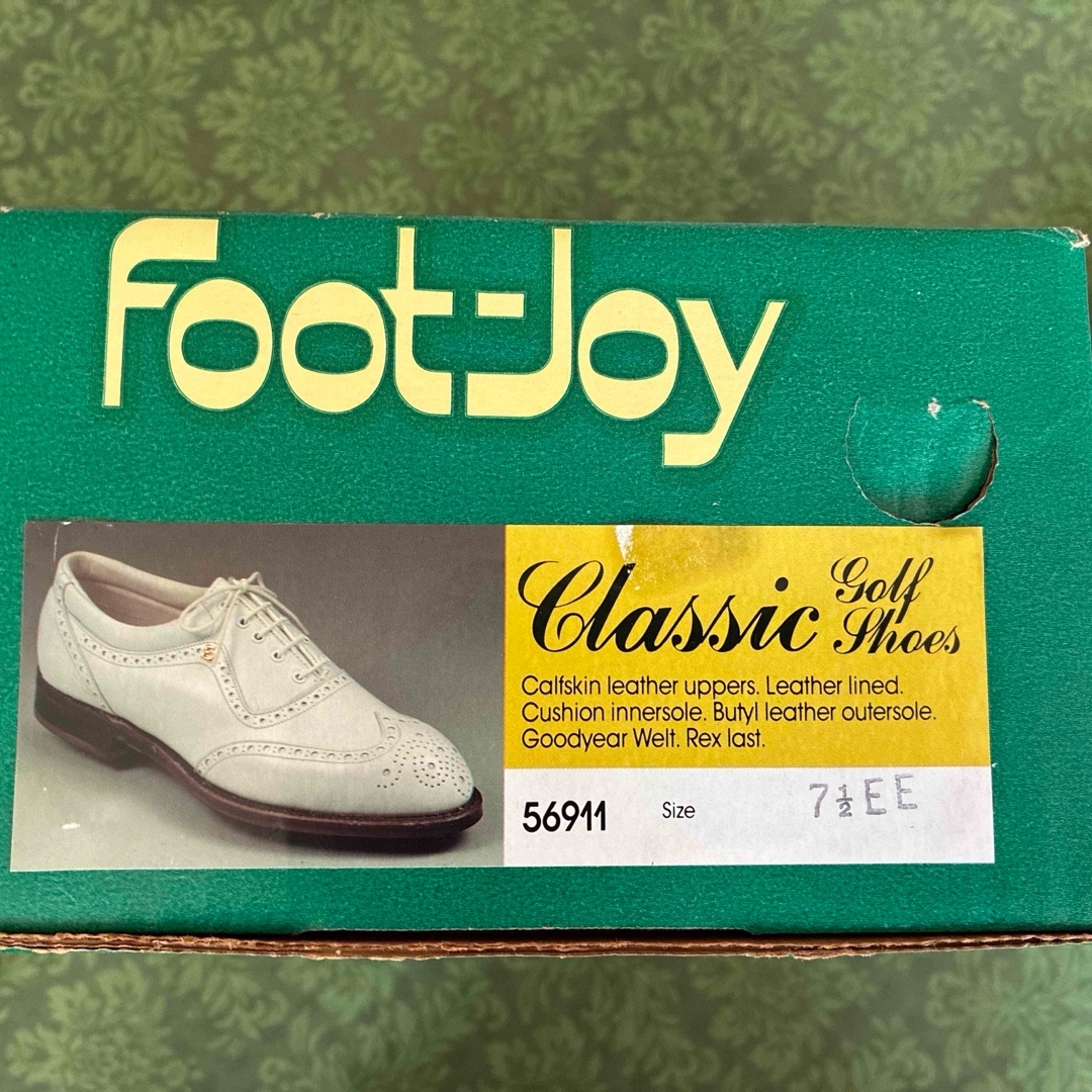 FootJoy - フットジョイ クラシックゴルフシューズ 革製の通販 FootJoy - フットジョイ クラシックゴルフシューズ 革製の通販
