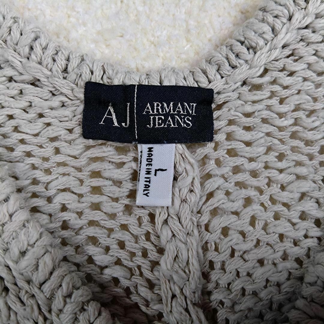 ARMANI JEANS - アルマーニ ジーンズ ニット セーター コットン ARMANI JEANS - アルマーニ ジーンズ ニット セーター コットン